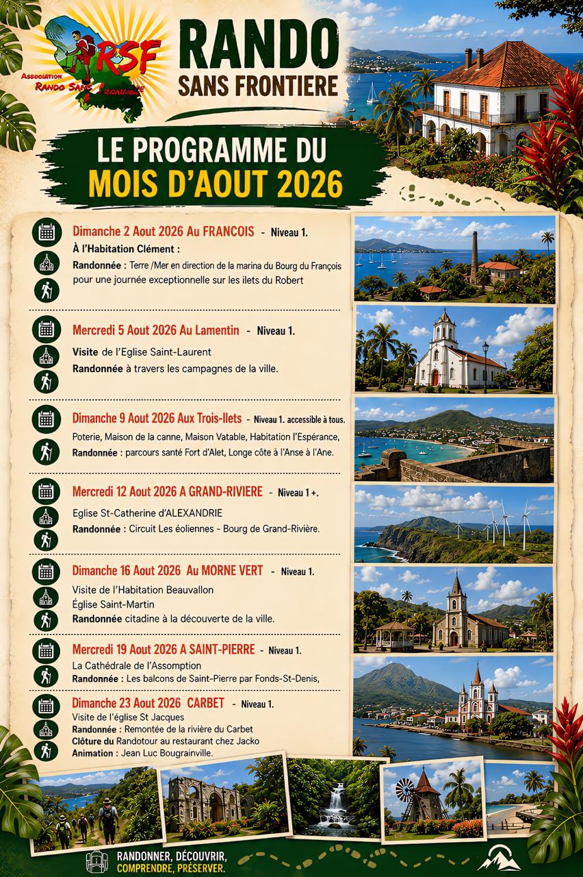 Rando tour aout 2026