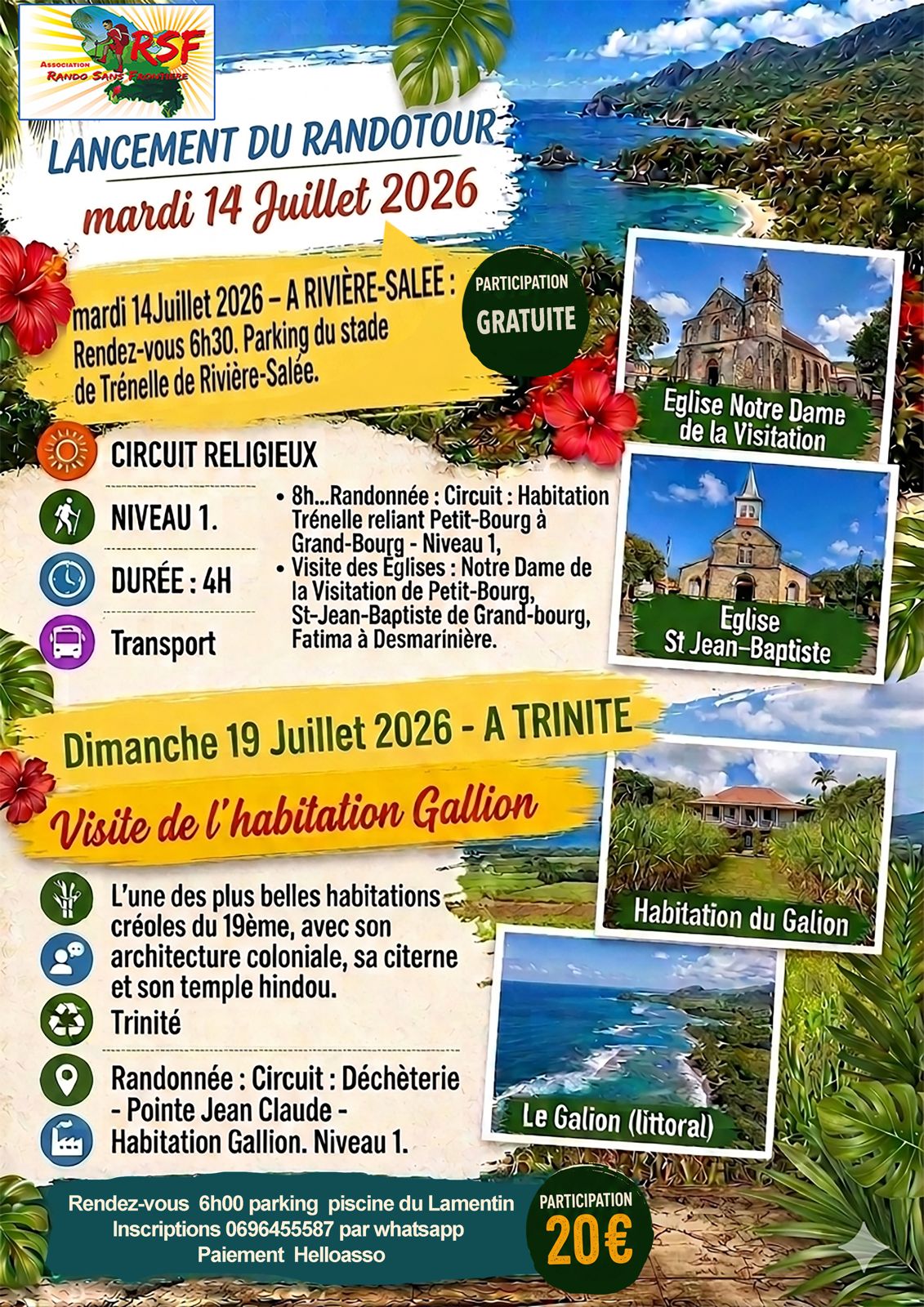 Rando tour juillet 2026